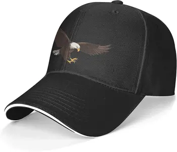 Eagle Baseball Cap Aednik Müts Päikese Korgid Väljas Sport Mütsid Töötab Teismeline Mehed Naised Unisex Must Valge Snapback Müts